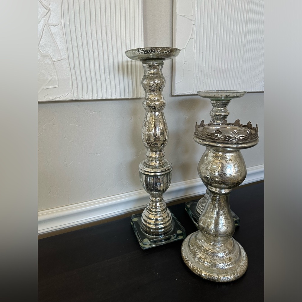 Mercury Candle sticks - Picture 2 of 5